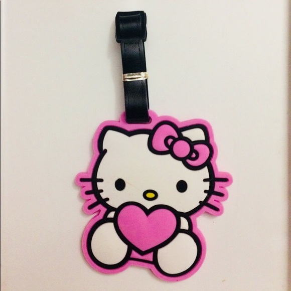 hello kitty bag tag